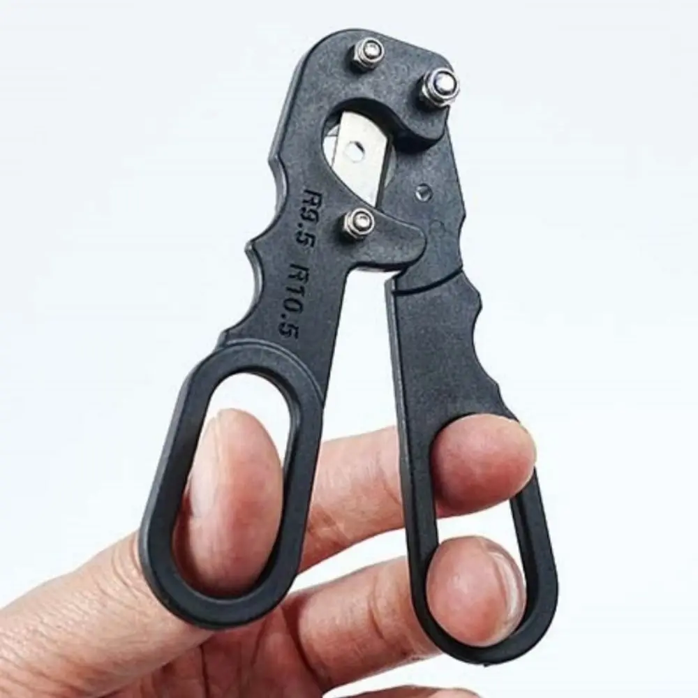 Cutter Shaper Cue Tip Scissor Repair Tool High Strength Billiard Head Trimmer Daily Maintenance Leather Head Cue Repairing Tips