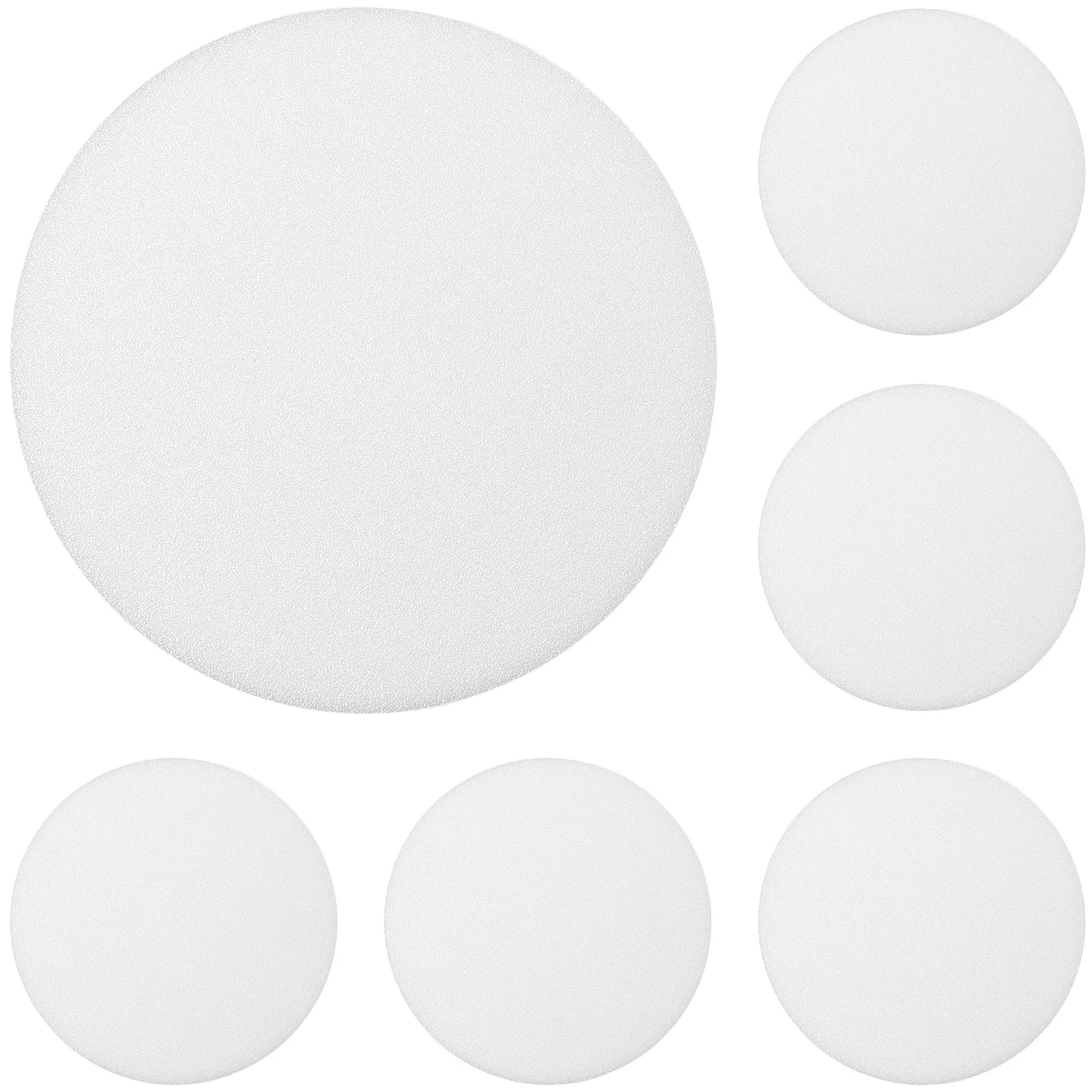 

Plastic Small Lampshade Diffuser Disc Replacement White Light Shade Spotlight Lamp Covers