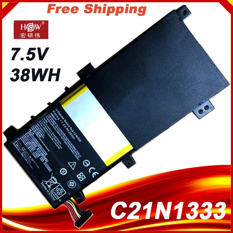 

NEW C21N1333 Battery For ASUS TP550L TP550LA TP550LD TP550LJ tp550 TP550LA X454 Batteria del computer portatile 7.5V 38Wh