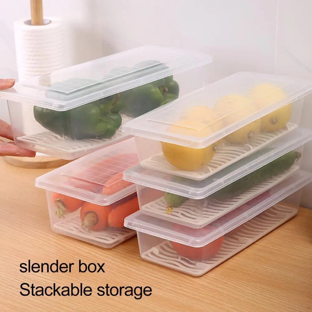 Stackable Fresh-keeping Refrigerate Storage Case Convenient PP