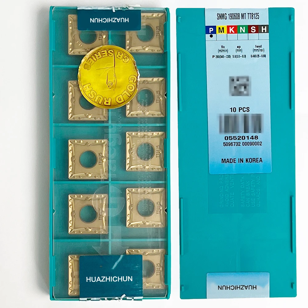 

HUAZHICHUN SNMG 190608 MT TT8125 Carbide Inserts Internal ,Turning Tool