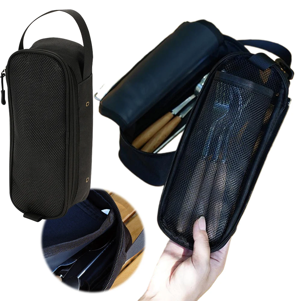 Camping Cookware Storage Bag Multifunctional Outdoor BBQ Cookware Bag Waterproof Camping Utensils Bag for Outdoor Picnic Tool