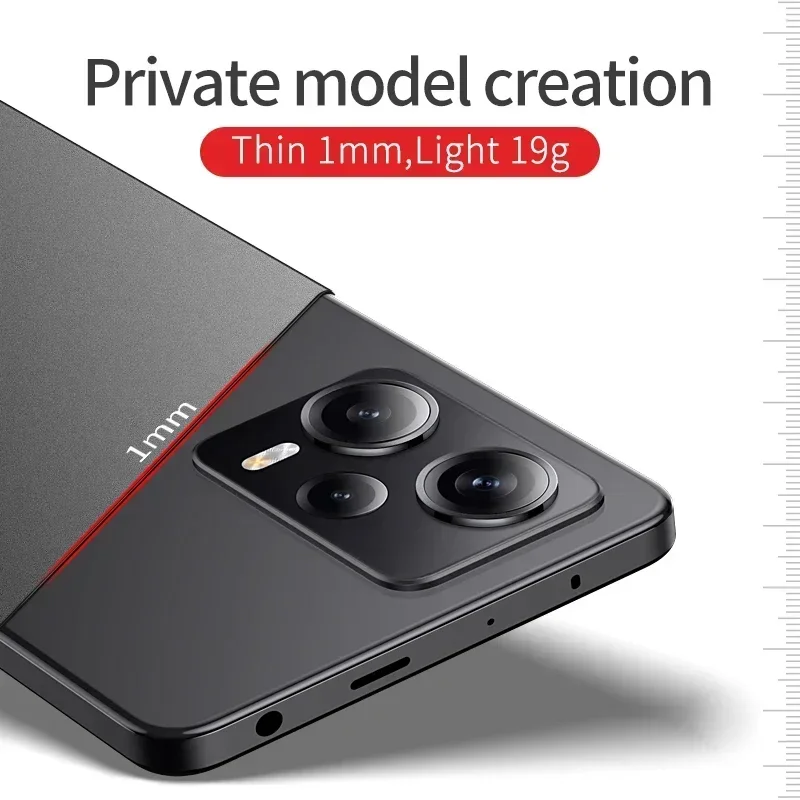For XIAOMI Redmi Note 12 12S Pro Plus 4G 5G Hard PC Shockproof Cover Luxury Lightweight Ultra Slim Matte Case Covers - 4