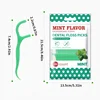 300PCS/150PCS/50PCS - Mint Floss Stick - interdental cleaning tool 2