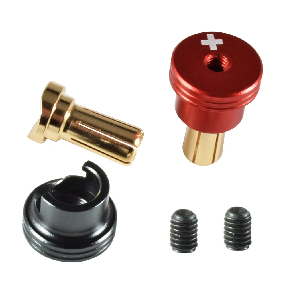 9IMOD 금속 방열판 불릿 플러그 그립, 전기 스크루 드라이버 RC 자동차 도구용 불릿 세트, 4mm, 5mm
