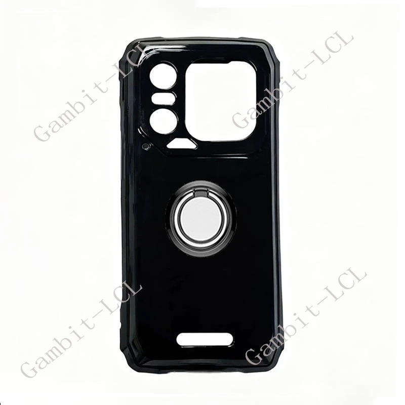 Blackview Xplore1 6.78 Back Ring Holder Phone Cover - TPU Soft Silicone Case