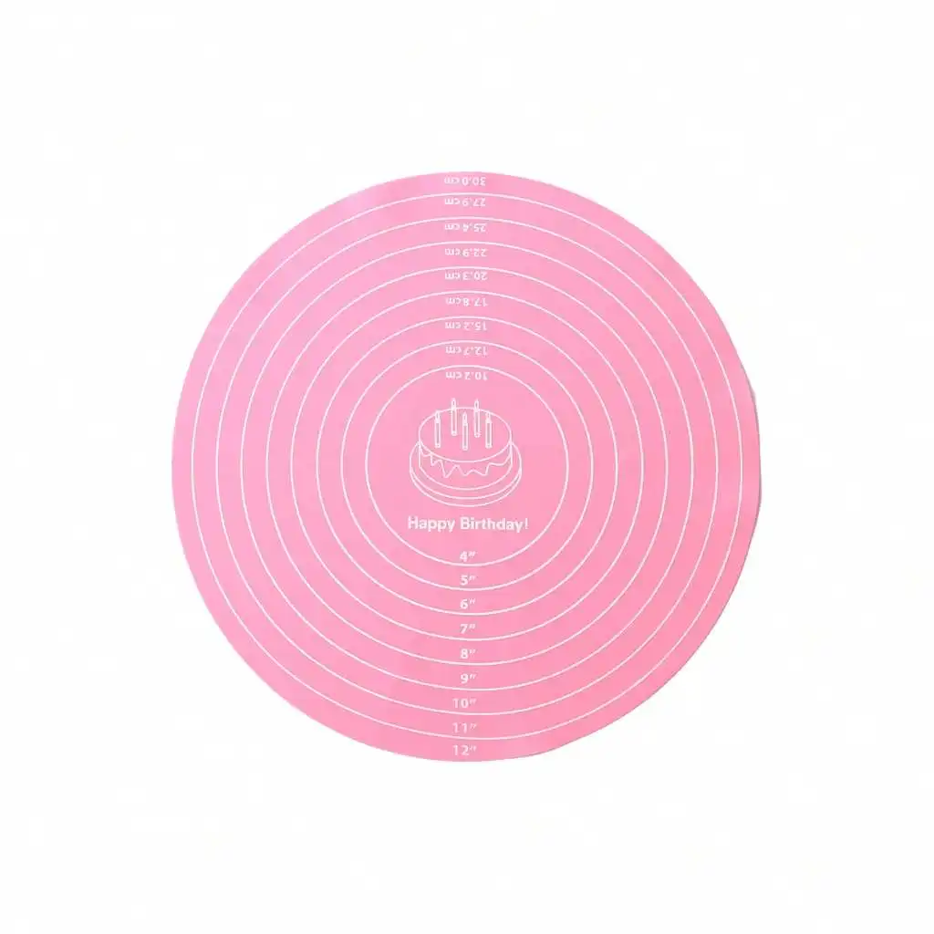 Silicone Non-Stick Baking and Pastry Mat with Measurement Guide
