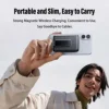 10000mAh Magnetic Wireless Power Bank 3 in 1 Portable Auxiliary Battery PD20W Fast Charging For iPhone 16/15/14/13/12 Watch 4