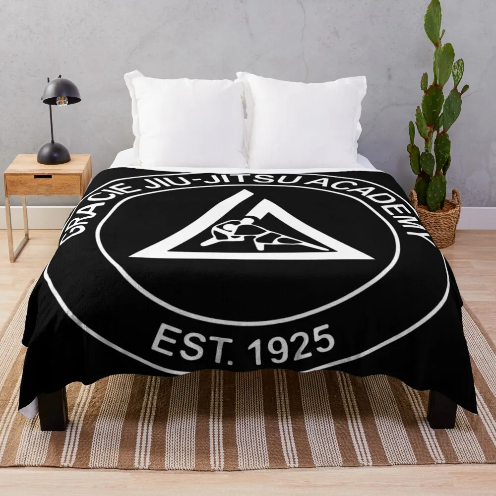 

Gracie Jiu Jitsu Throw Blanket Bed covers Decorative Sofa Blanket Single Blanket