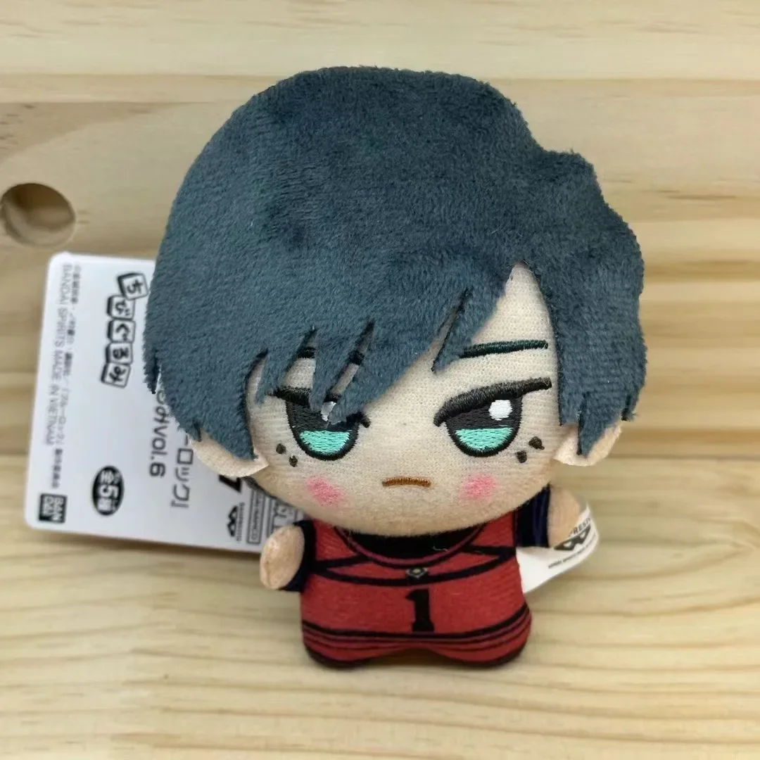 thumbnail image 1 of Muñeco de peluche con cierre azul de Anime, Mini Seishiro Nagi Isagi Yoichi Chigiri Bachira Meguru, llavero colgante de juguete para regalo, 1 of 5