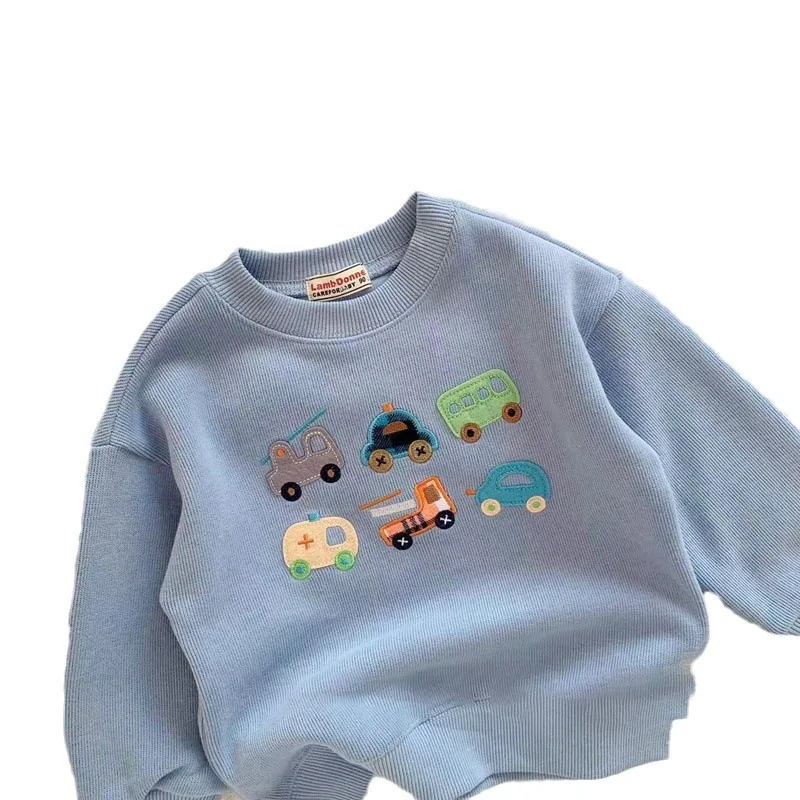 Toddler Car Embroidered Hoodiep 5