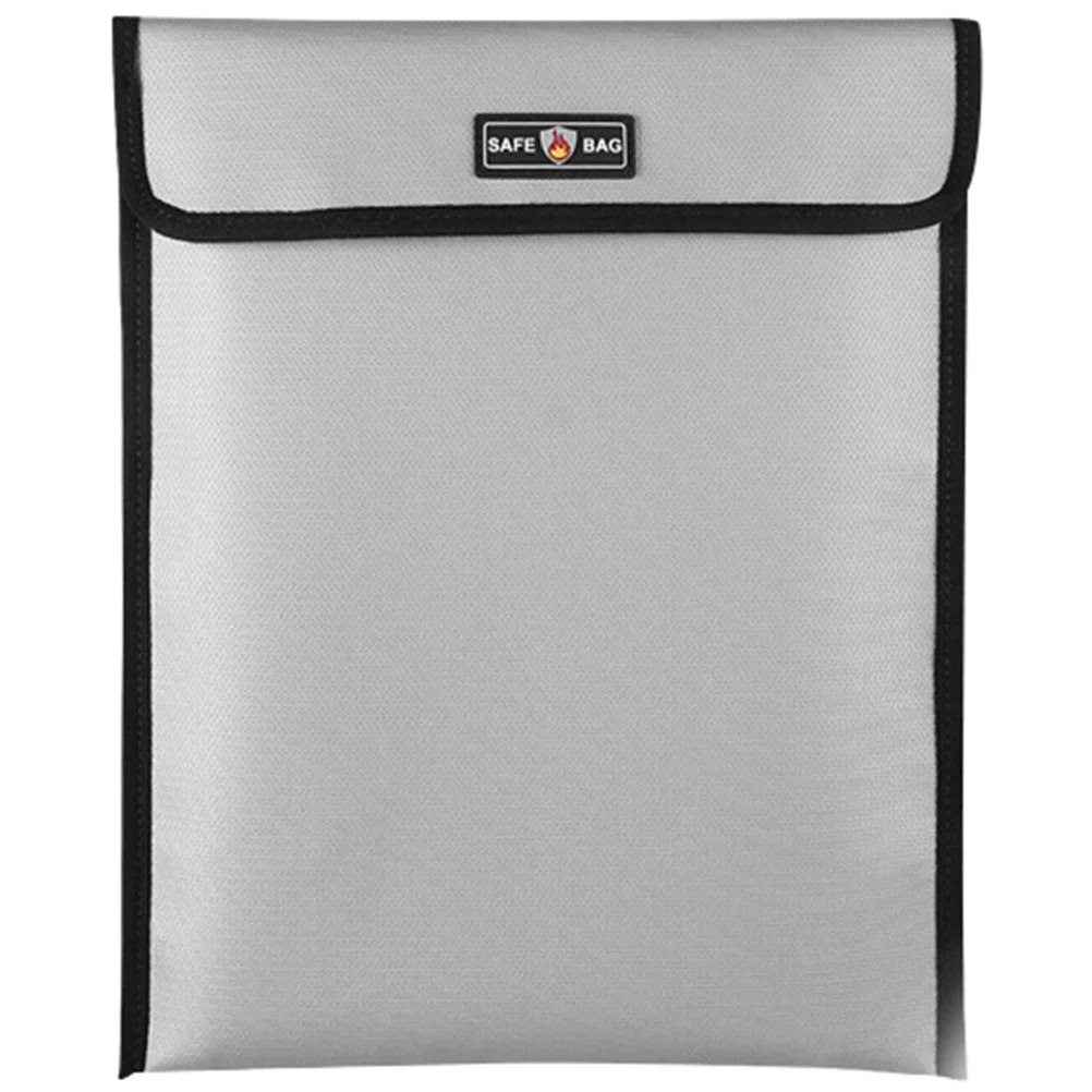 

1Pc High Temperature File Bag Document Fireproof Bag for Office Household