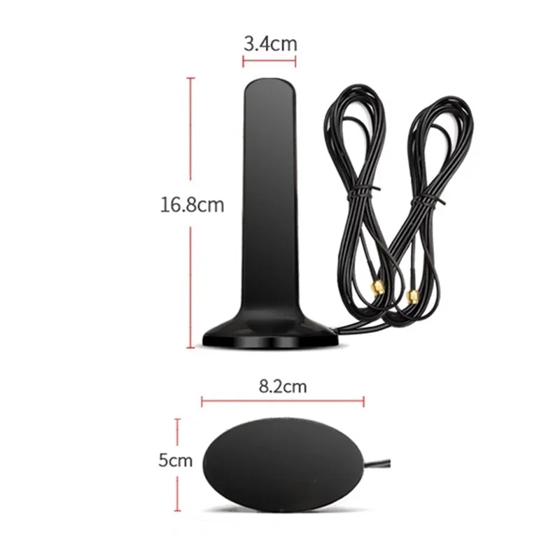 Antenna GSM 4G 5G 600-6000MHz 12DBi High Gain Omni Magnetic Base for CPE Huawei SMA Male
