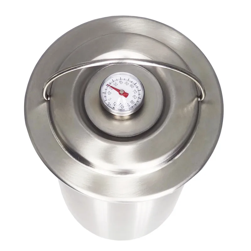 304 Stainless Steel Ham Maker Meat Press Maker Sandwich with Thermometer Cooking Accessories hamburger press hamburger press maker