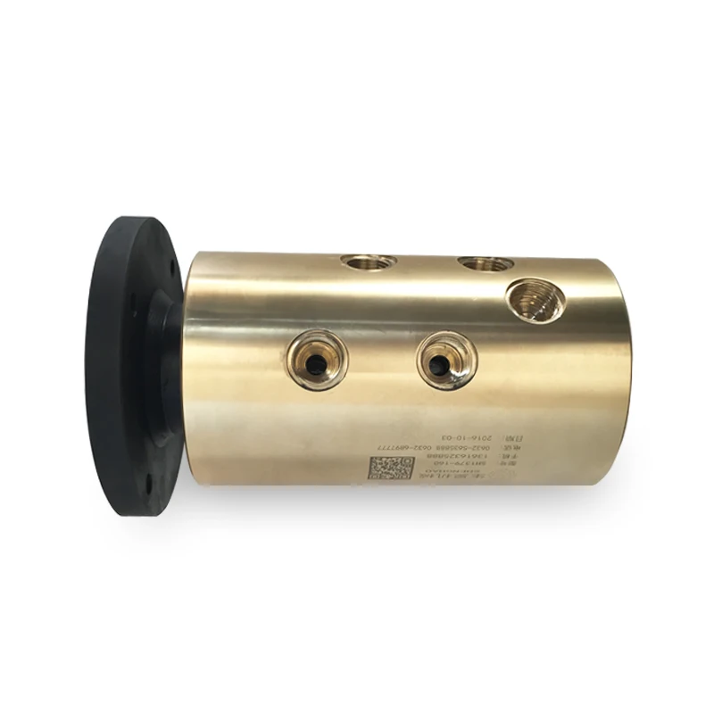 Giunto Rotante Idraulico Avvolgitore A Doppia Via Giunto Rotante Macchina Da Taglio Giunto Rotante Due Adattatori In E Due Out