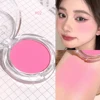 Monochrome Blush Palette Rose Orange Soft Mist Girl Blusher Powder Natural Face Makeup Matte Peach Rouge Contour Shadow Palette 3