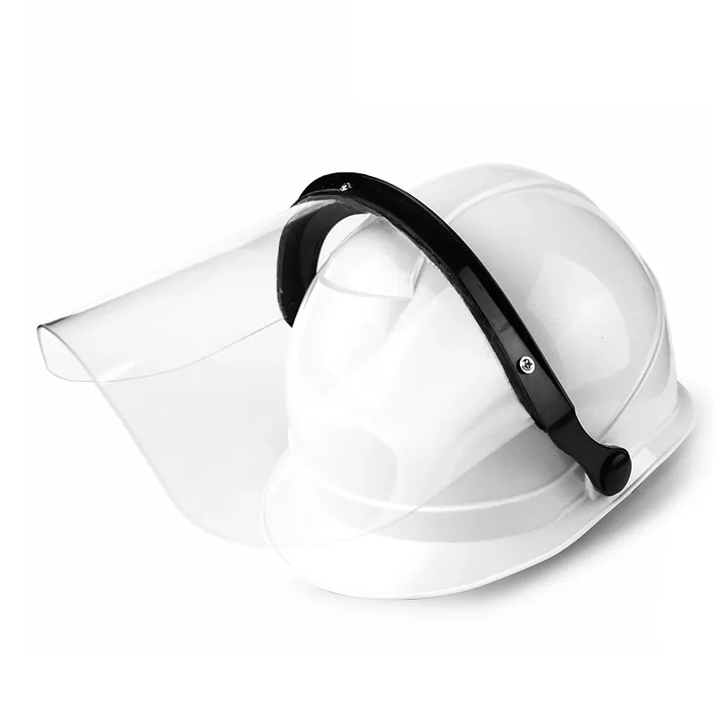 MP2099B Power Occupational Safety Helmet with Transparent Mask Full Face Protection Electrician Grid Construction