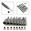 8pcs 6 Point Hex Socket H4 Hex Shank Nut Driver Screw Metric Driver Tool Drill Bit Metal PH2.0 M2.5 3.0 3.5 4.0 4.5 5.0 5.5mm 3