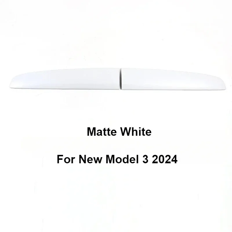 Dashboard Panel for Tesla Model 3 Highland Air Vents White Interior Decorative Shell Cover Sticker Trim Carbon Car Modifications