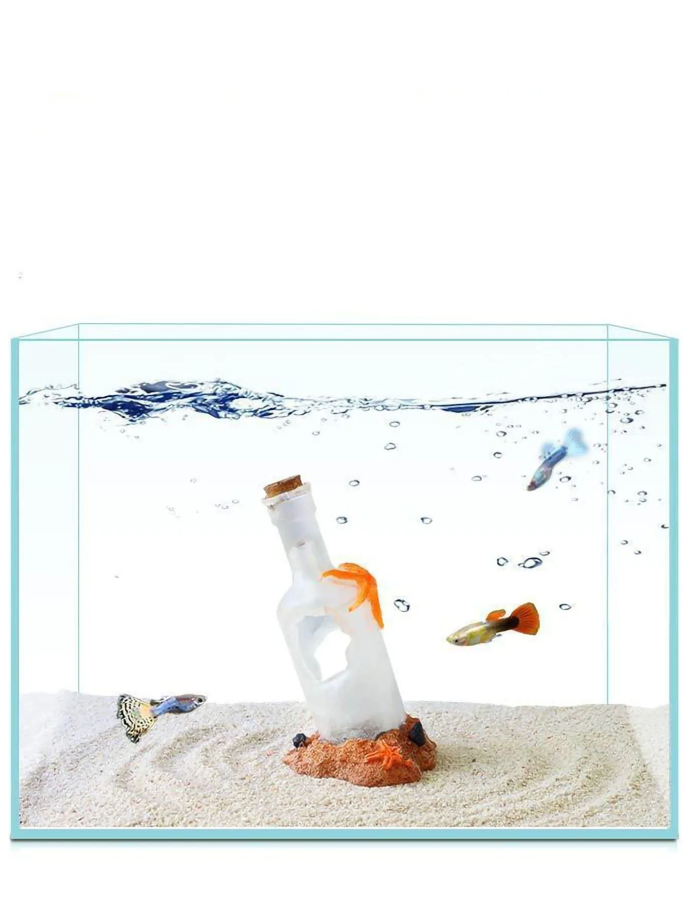 1pc-Fish hiding place in water, shrimp decoration, underwater aquarium cave decoration, home office, fish tank landscaping