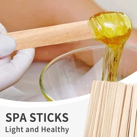 50/100PCS Disposable Wooden Hair Removal Wax Stick Woman Body Depilation Spatula Applicators Wood Tongue Depressor Beauty Tools 2