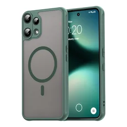 Matte Flexible Magnetic Full Protection Phone Case for Nothing Phone (3a) Lite (Green)