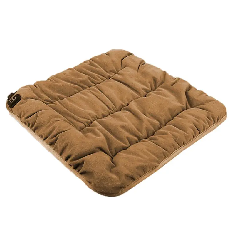 

Портативная подушка для сиденья с подогревом, интеллектуальная подушка для сиденья с подогревом для трибун с 3 уровнями нагрева, графиновый подогреватель сиденья, моющаяся