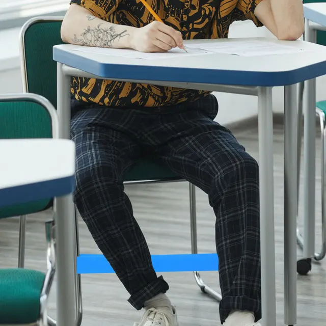 Fasce Elastiche In Silicone Per Sedie Bambini - Set Da 6 Pezzi Colorati Per ADHD E Concentrazione