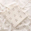 Printed Baby Blanket for Newborn Baby Stuff Cotton Swaddle Bedding Cover Blanket Breathable Infant Receiving Blanket100X100CM 1