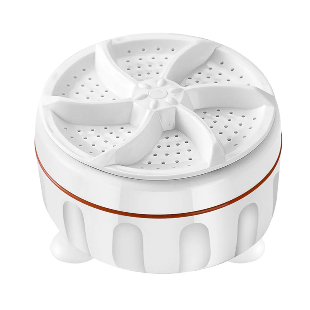 Mini Washing Turbine Laundry Wheel Bubble Ultrasonic Turbo Washing Machines Multifunction Cleaning Low Noise for Business Trip