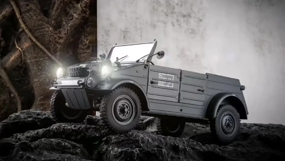 FMSRC Car 1:12 Type82 Kubelwagen Electric Model Four-Wheel Drive