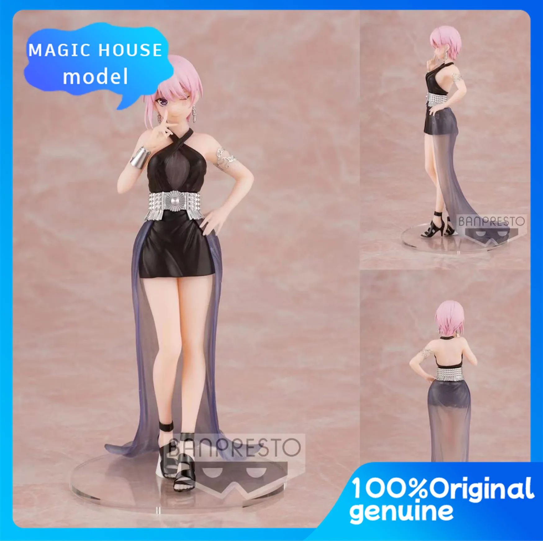 

100% Original Banpresto Genuine Gotoubun No Hanayome 18cm Nakano Ichika PVC Action Figure Model Doll Toy