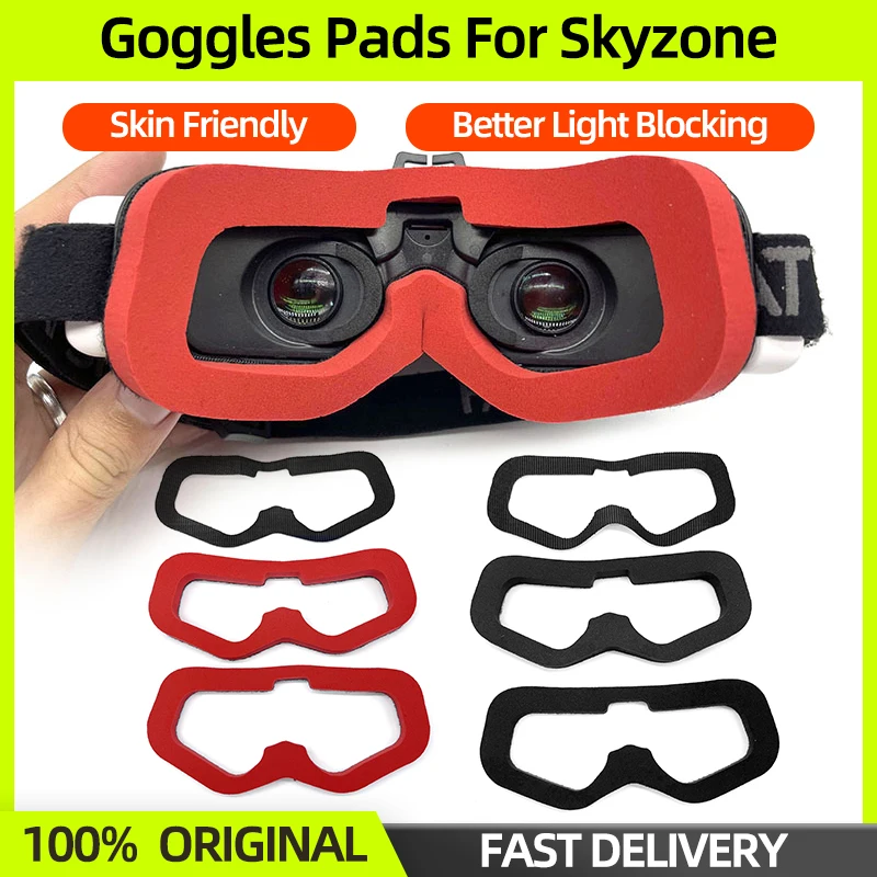 Coussinets en mousse pour lunettes FPV - Confort et protection