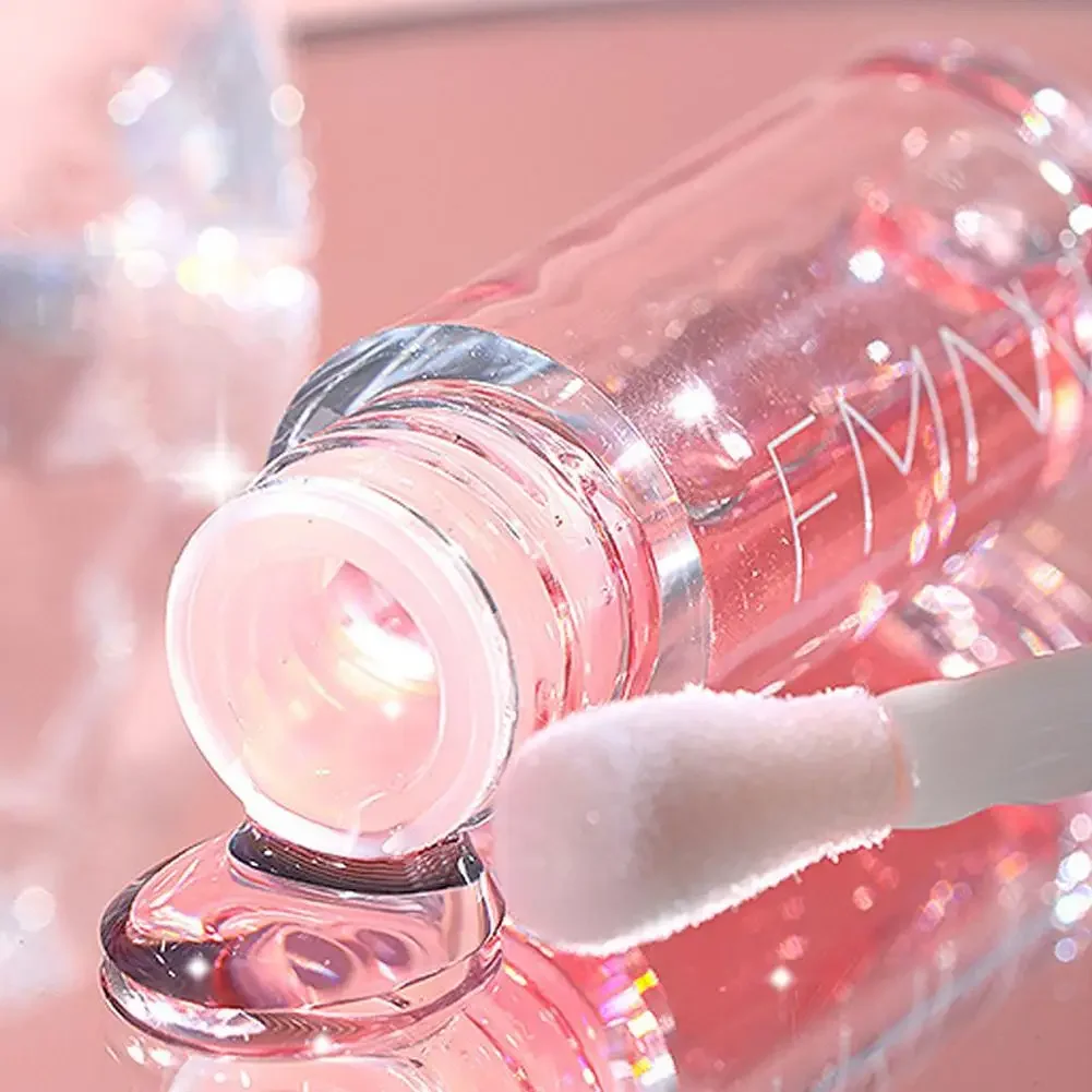 Long Lasting Moisturizing Lip Oil Honey White Peach Lip Oolong Lines Desalination Tender Repair Lip oil