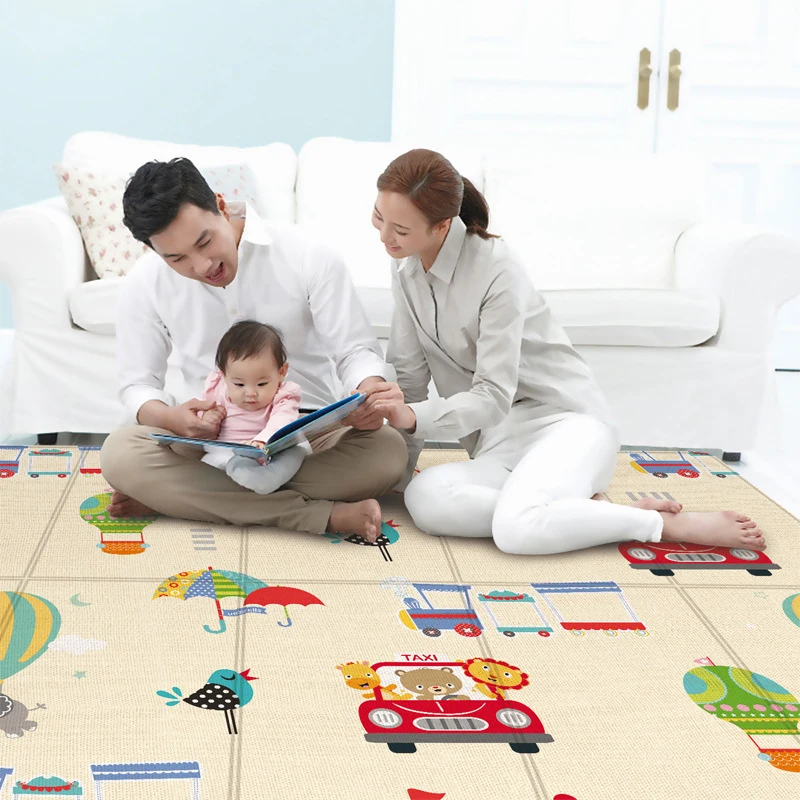 Foldable Baby Play Mat Puzzle Mat Educational Children's Carpet in the Nursery Climbing Pad Kids Rug Activitys Games Toys