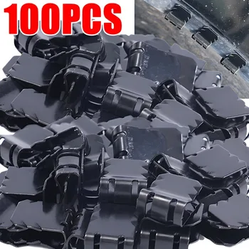 Clip di fissaggio a forma di U per parafango per auto Morsetto per fibbia per protezione motore automatico Parafango per camion per moto Fissaggio con fibbia fissa in metallo Parti in ferro