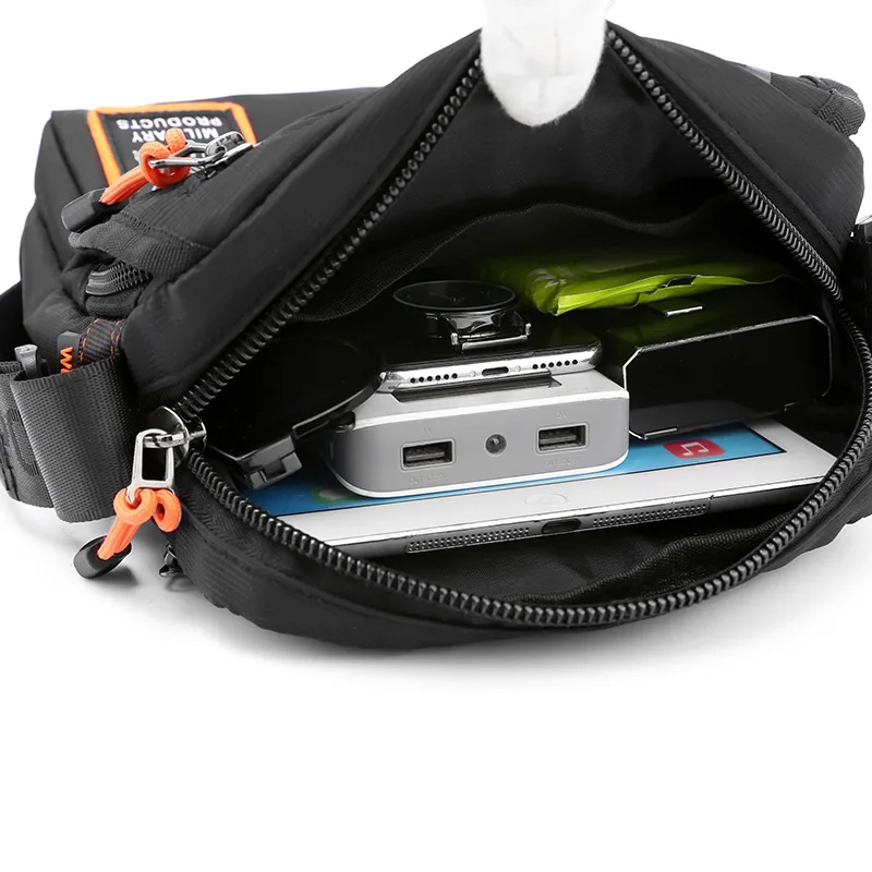 New Bag Men Inclined Shoulder Bag Leisure Men Fashion Outside Cool Mailman BaoHu Sports Women Run