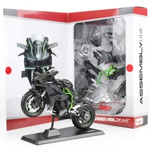 

Original Boxed 1:12 Ducati Devil 696 Kawasaki ZX6R Assembled Alloy Motorcycle Simulation Model Free Give Shelf