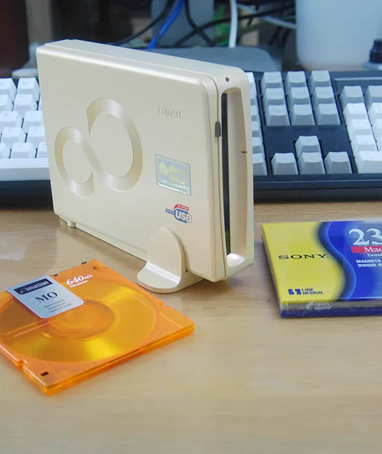 External USB MO Disc Drive Magneto Optical Disk Drive FN640