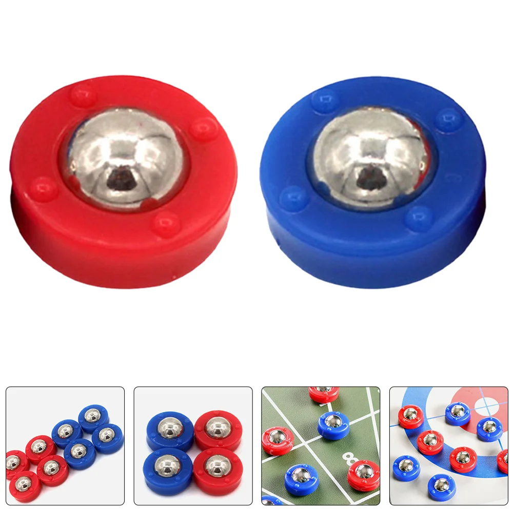

8 Pcs Table Shuffleboard Tabletop Game Equipment Sliding Bead Games Accessories Pucks Funny Beads