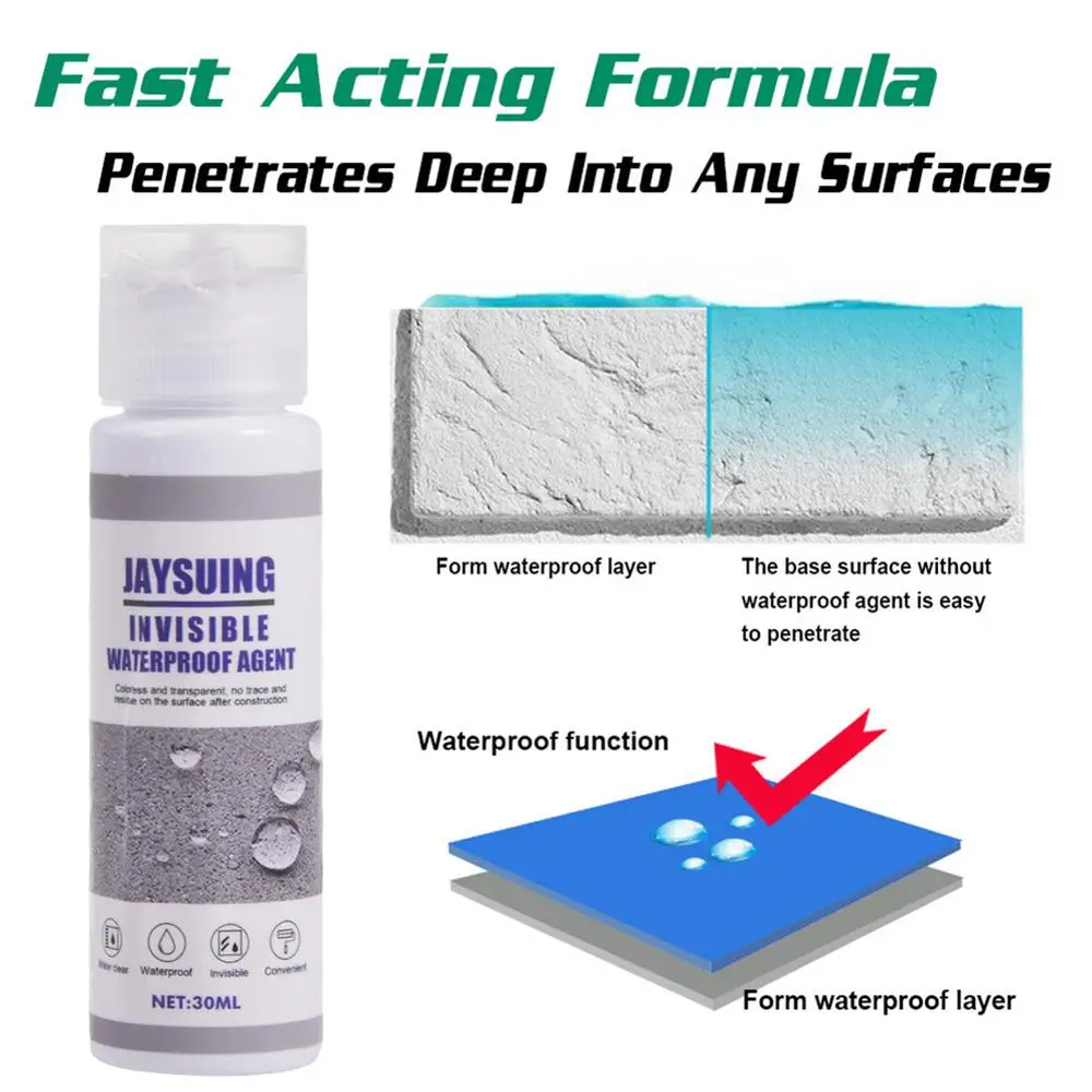 Description Picture 6 of itemInvisible Waterproof Glue Agent Strong Bonding Leak-trapping 30ml Repair Liquid Spray Spray Sealant Anti-Leaking