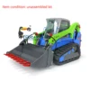 LESU RC Hydraulic Loader Aoue LT5 Painted Metal 1/14 Tracked Skid-Steer Trucks Building Kit Light Sounds Toys Stickers THZH1273 3