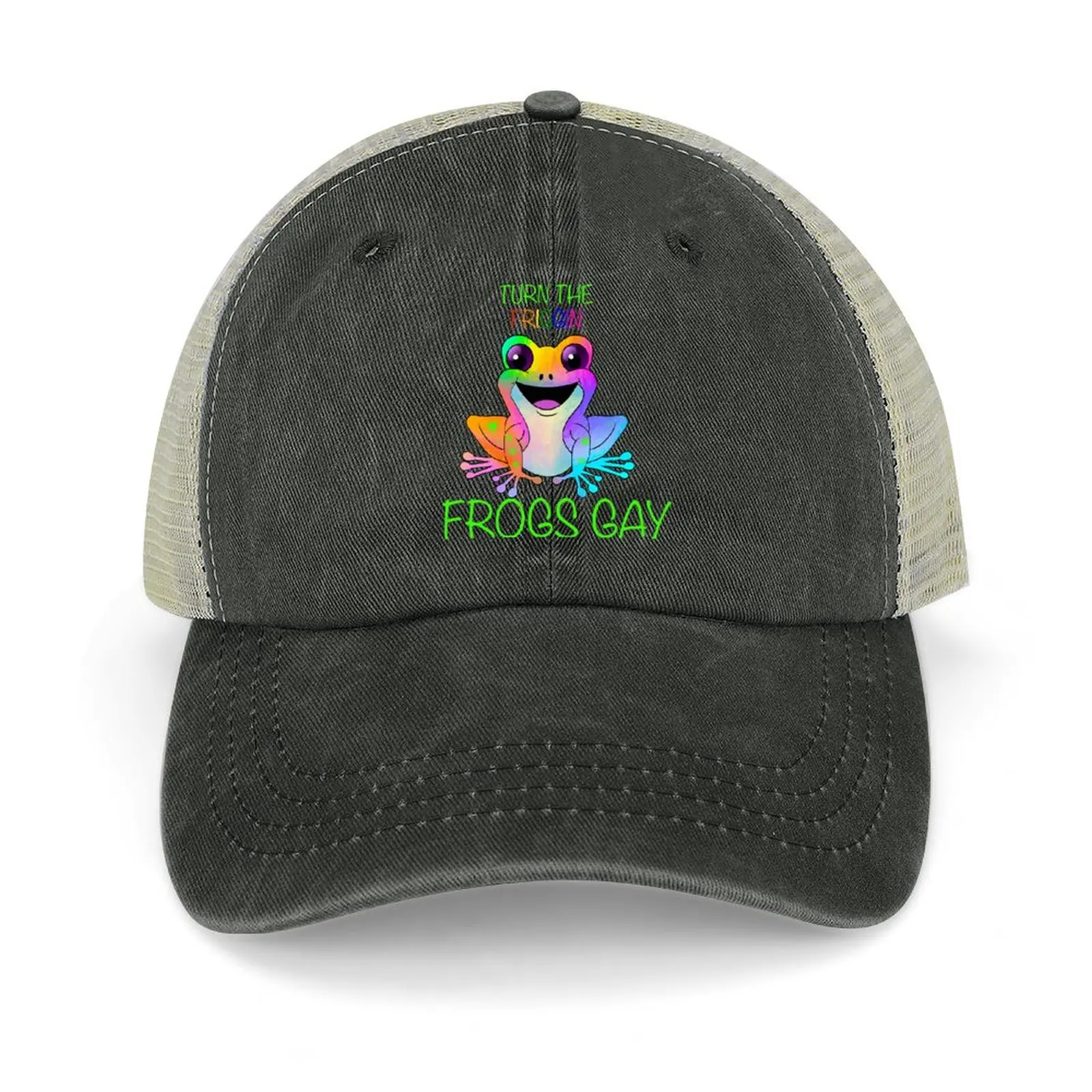 

Turn the Friggin Frogs Gay Cowboy Hat Hat Baseball Cap Hat Man Luxury Golf Man Gentleman Women's Beach Visor Men's