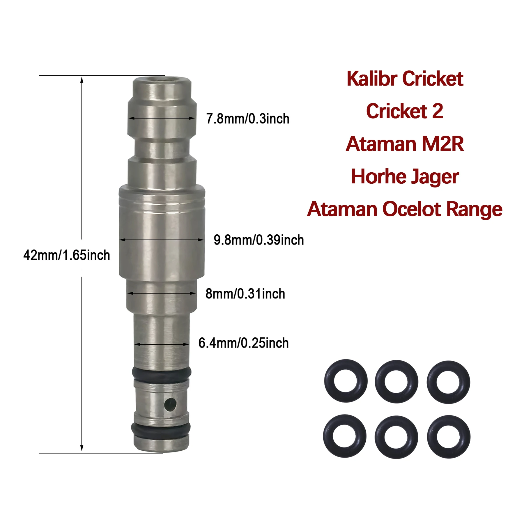 Air filling probe Cricket Ataman WEIHRAUCH BSA Walther Rotex BROCOCK Artemis Snowpeak SMK Hatsan