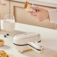 550W Electric Sandwich Machine Breakfast Machine Home Single Slice Toast Hot Dog Machine Double-sided Heating Toaster 220V 2