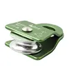 X37E Lifting Rope Roller Pulley Wheel Climbing Pulleys Metal Sheave Rock Climbing 2000kg Flexible Active Pulley Block Pulley 3