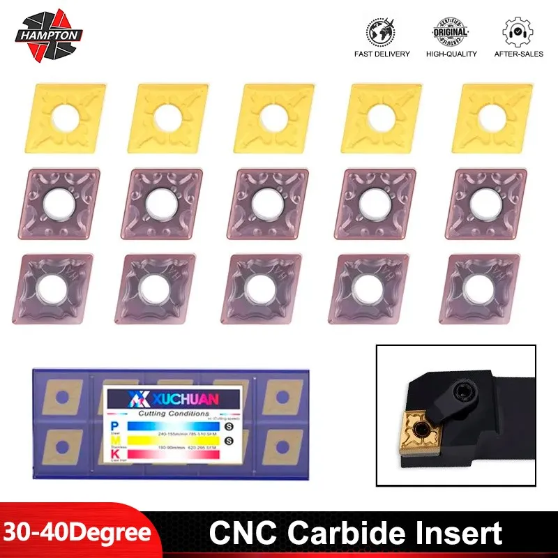 

Carbide Cutters Inserts Set CNMG120408 MA HA CNMG120404 TM External Turning Tools CNC Lathe Tools Cutter