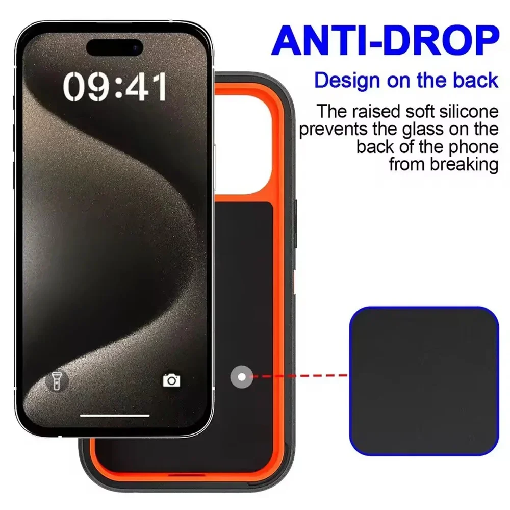 Premium 3in1 Heavy Duty Anti Drop Phone Case For IPhone 17 Pro Max 16 15 - Image 7