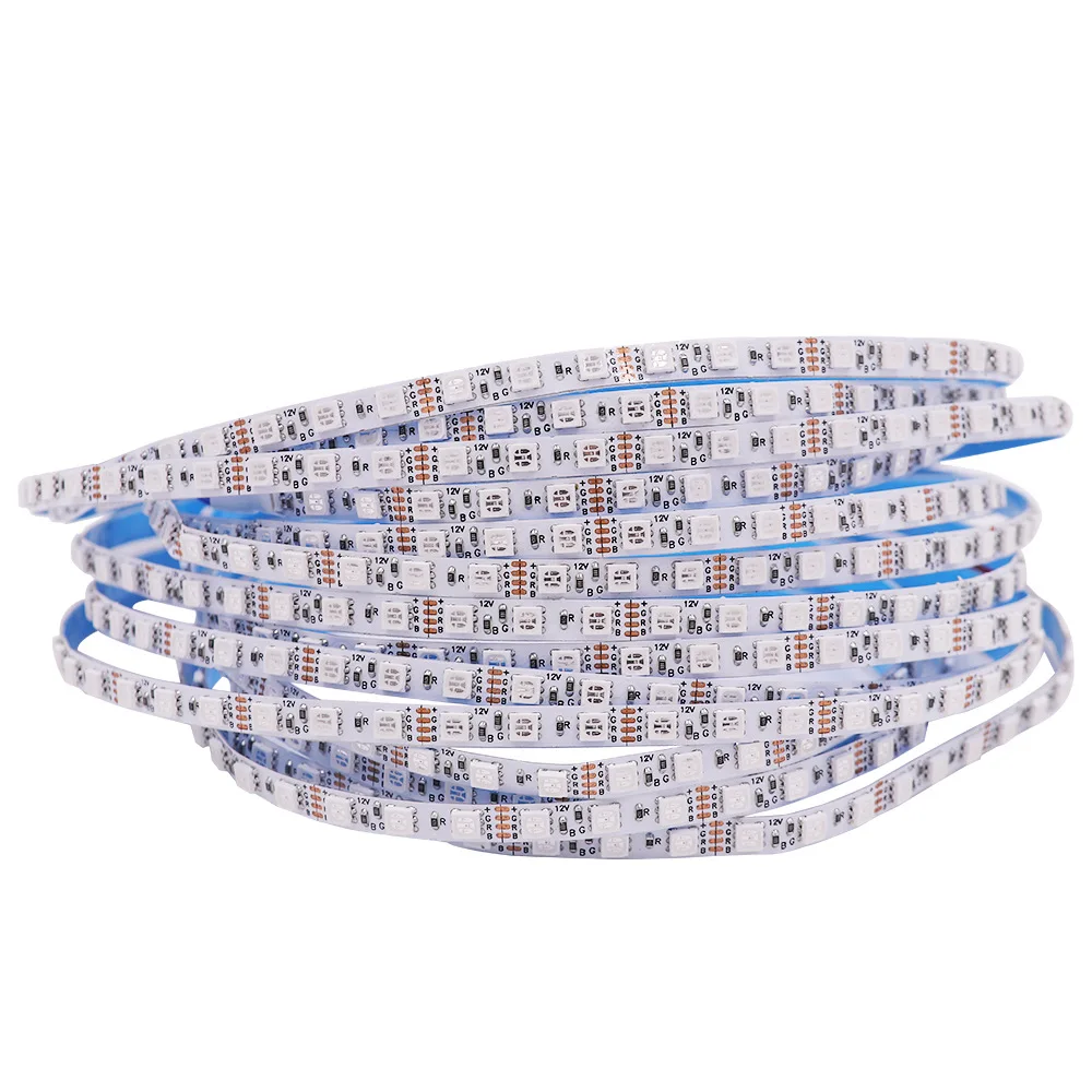 

5m Super Bright Narrow Slim 5mm 8mm RGB LED Strip 120 Leds/m 3535 Thin RGB Flexible Tape 12V 24V 18w/m KTV Dancing Party Light