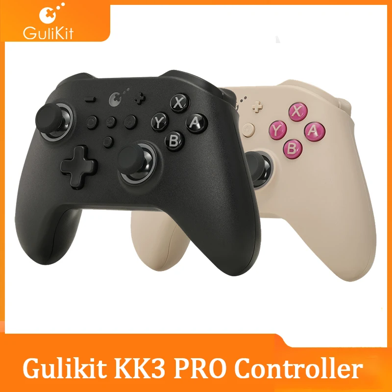 

Gulikit KK3 PRO Bluetooth Controller Hall Joystick Support For Nintendo Switch Oled Android ios Win10/11 Gamepad Gulikit NS38